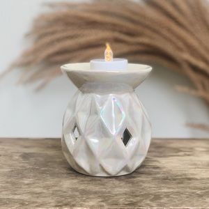 Holographic Geometric Candle Holder